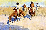 Pool in the Desert by Frederic Remington